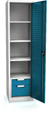 System cupboard UNI 1950 x 490 x 500 - shelves-drawers